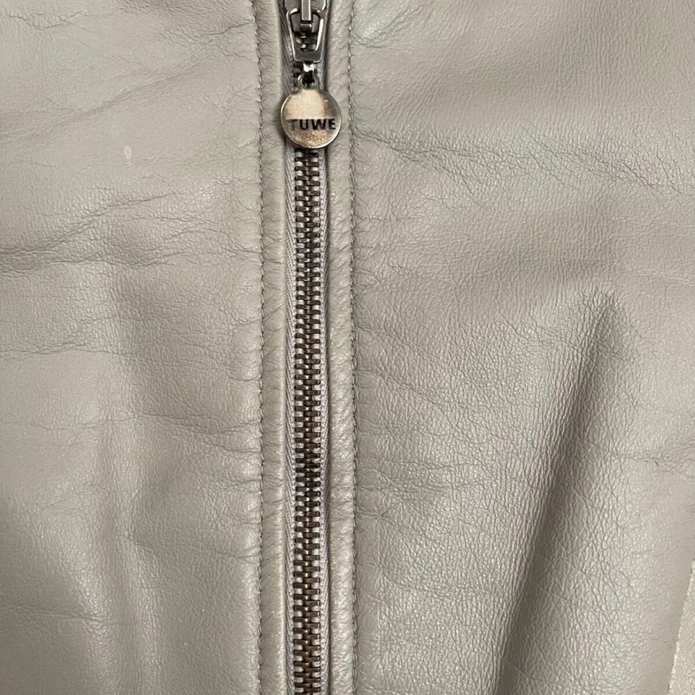 Tuwe lambskin leather jacket Size S/M - Picture 2 of 5